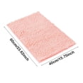 thumbnail image 2 of Soft Plush Shower Mat, 20X30 Inch Microfiber Bathroom Rug with 1-Inch Shag Pile, Absorbent And Quick-Drying, Non-Slip Backing, Machine Washable & Dryable for Home, 19.7" X 31.5", 2 of 2