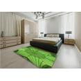 thumbnail image 5 of Ahgly Company Machine Washable Indoor Rectangle Transitional Green Area Rugs, 8' x 12', 5 of 7