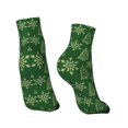 thumbnail image 4 of Bingfone Christmas (2) Design Patterned Men'S Women'S Casual Cotton Socks, 4 of 9