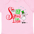 thumbnail image 4 of Inktastic Dear Santa I Can Explain Cute Snowman and Snowflakes Boys or Girls Baby Bodysuit, 4 of 5