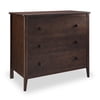 Delta Children Casey 3 Drawer Dresser, Walnut Espresso