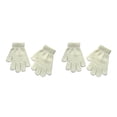 thumbnail image 3 of Sonducket 1 par de guantes para niños, accesorio de ropa de estilo Simple, calentador de dedos para exteriores, guante de Color sólido para Blanco 2Conjunto, 3 of 6