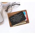 thumbnail image 7 of Valentine’s Day Gift for Boyfriend Husband Hubby Fiancé, Sentimental Engraved Wallet Insert Card Decor, In Case You Need A Little Reminder I Love You-Wedding Christmas Birthday Gifts for Men Him, 7 of 7
