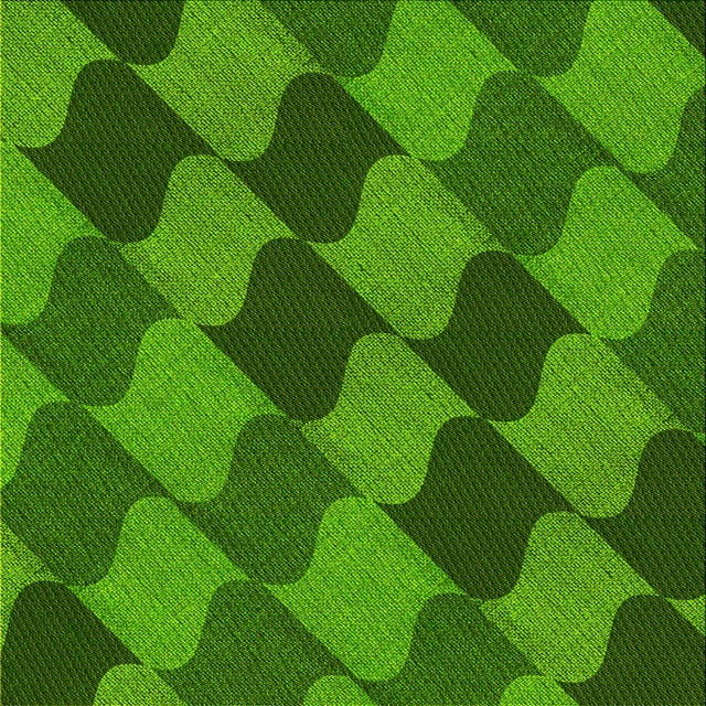 Ahgly Company Machine Washable Indoor Square Transitional Deep Emerald Green Area Rugs, 4' Square