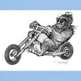 thumbnail image 3 of CafePress - Bigfoot Easy Rider T Shirt - Men's Classic Graphic T-Shirt, 3 of 4
