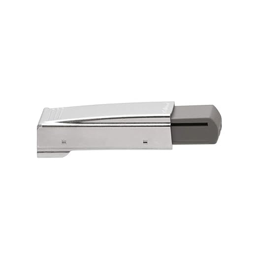 Blum 973A0500.01x1 973A Blumotion Straight Arm Full Overlay Hinge for Doors, Nic