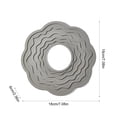 thumbnail image 2 of Silicone Trivet Mat Heat Resistant, Multipurpose Silicone Placemat with Bottle Opener, Non Slip Countertop Protector Mat for Kitchen, Dining, Hot Pots and Pans, 2 of 7