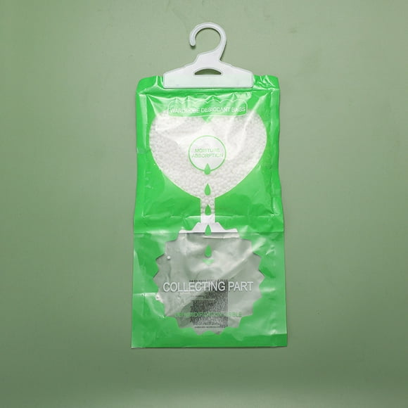 Dehumidifier Bag 10Pcs Moisture Absorber Hanging Dehumidifier Pack Drying Desiccant For Home Closet Office 80g / 2.82oz