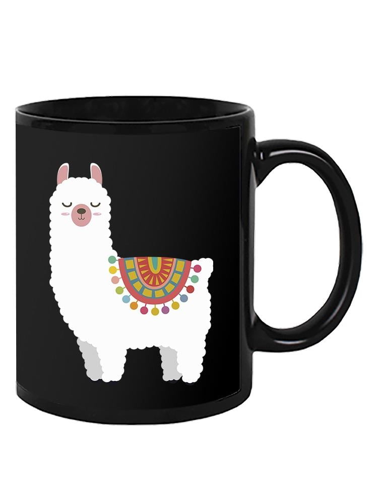 Cute And Happy Llama Mug SPIdeals Designs,