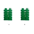 thumbnail image 4 of Moyic Abrazadera para túnel 10X, pinzas para barra de Clip para invernadero, cubierta de soporte de extensión de planta, sombreado de aro Jardín y Patio Verde 20 mm, 4 of 6
