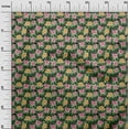 thumbnail image 3 of oneOone Rayon Black Fabric Tropical Sewing Material Print Fabric By The Yard 56 Inch Wide, 3 of 5