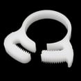 thumbnail image 2 of 21.5mm-23.5mm Double Gripping Ratchet Plastic Hose Clamps Fasteners White 4 Pcs, 2 of 5