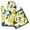 Lemon Pattern, variant on Misty Forest Landscape Kitchen Oven Mitt and Pot Holder Sets 2 Pcs for Baking, Cooking and Grilling, Heat Resistant Up To 392 °F