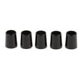 thumbnail image 2 of 5 Pieces Durable Replacement Golf Ferrules Adapter Sleeve Black 0.370, 2 of 8
