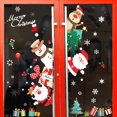 thumbnail image 3 of Pegatina electrostática de cristal para ventana navideña, copo de nieve de Papá Noel, pegatinas de pared de invierno, decoración del hogar de Feliz Navidad, calcomanía de Año Nuevo, 3 of 5