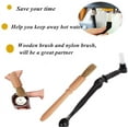 thumbnail image 2 of Coffee Brush Set Professional Espresso Brush Kit Include Wooden Coffee Grinder Machine Cleaning Brush and Nylon Espresso Brush for Coffee Machine Group, 2 of 5