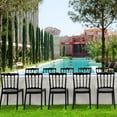 thumbnail image 3 of Compamia Napoleon Patio Dining Chair in Black, 3 of 9