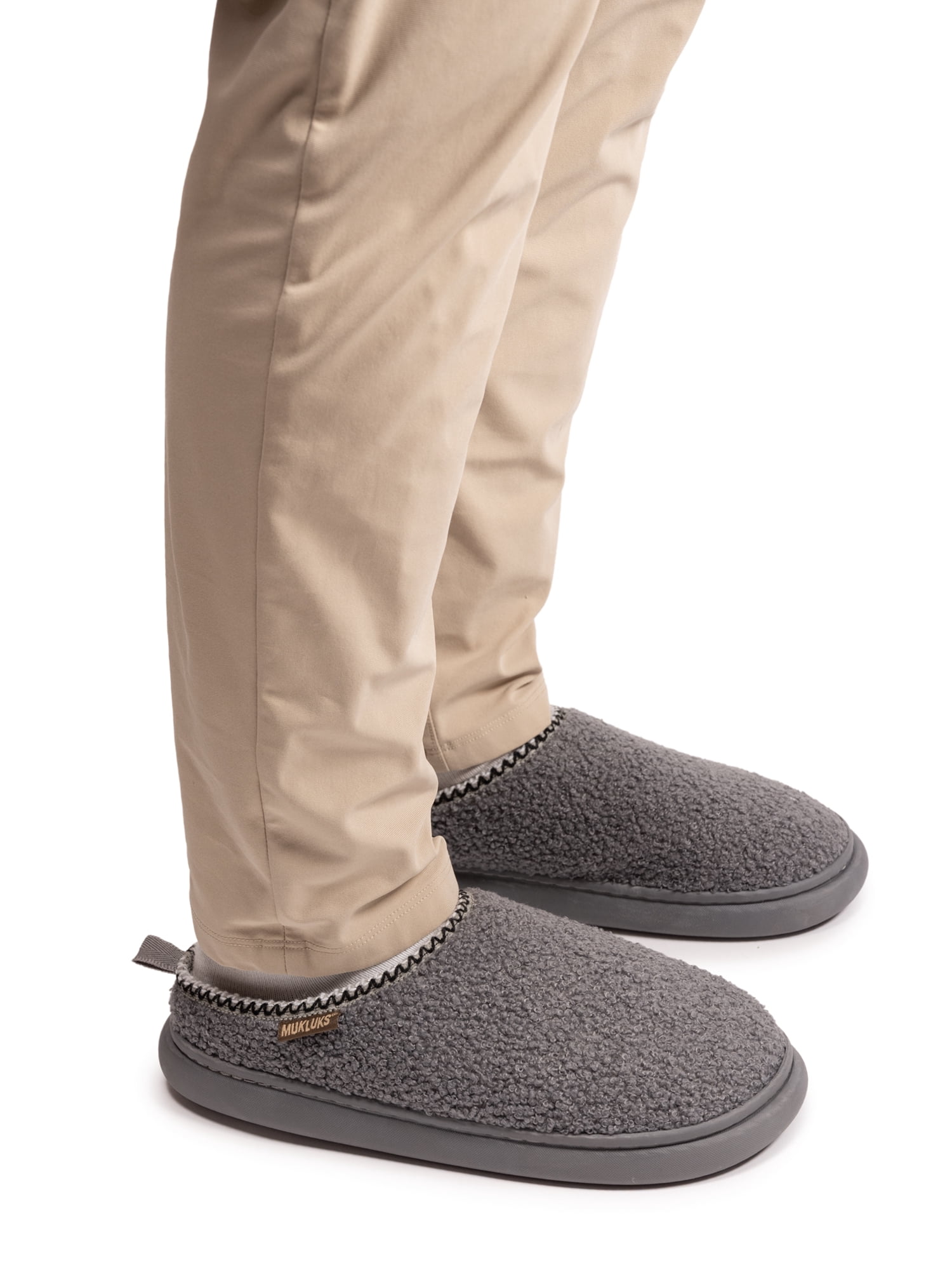 MUK LUKS Men's Bubble Sole Clog Slipper