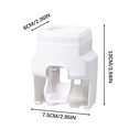 thumbnail image 3 of Wzzjkit Set Automatic Lazy Toothpaste Dispenser 5 Toothbrush Wall Mount, 3 of 3
