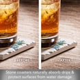 thumbnail image 3 of Thirstystone "Flowers In Mason Jars" 4-Pack Tumbled Tile Coasters, 3 of 7