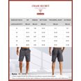 thumbnail image 2 of Chase Secret Men's Shorts Casual Classic Drawstring Summer Beach Cargo Shorts 40, 2 of 6