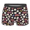 thumbnail image 5 of Uemuo Rainbow Flowers Pattern Men's Boxer Briefs,Trunk Anti-Chafing,Comfortable, Durable, and Stylish Underwear-XX-Large, 5 of 9