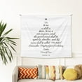 thumbnail image 2 of dinii Christmas Christian Tapestry, Bible Verse Christmas Wall Tapestry for Bedroom, Religious Xmas Scripture Tree Tapestries Wall Hanging Decor for Church Home Bedroom Living Room, 50x60 Inches, 2 of 3