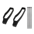 thumbnail image 3 of 1 juego de cubiertas protectoras de cadena de bicicleta MTB Road Protector antiarañazos negro JShteea Accesorios para bicicletas, 3 of 8