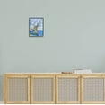 thumbnail image 2 of Stupell Industries Pelicans Trio Over Ocean Shore Painting Black Framed Art Print Wall Art, Design by Paul Brent, 2 of 7