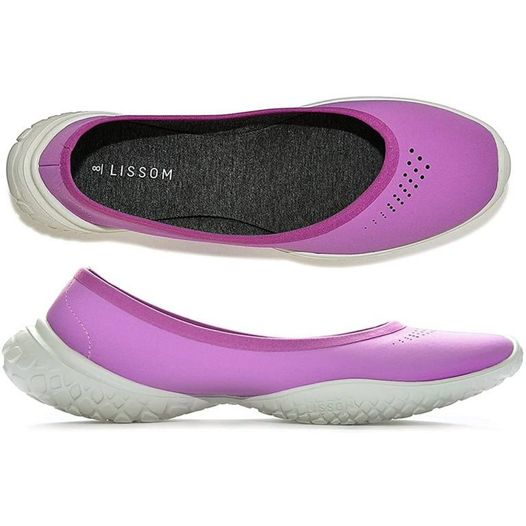 LISSOM Women's Flyte Orchid Slip-On Shoes - Lightweight u0026 Flexible - 8mm  Heel Toe Drop, Removable Insoles - Size 9 - Walmart.com
