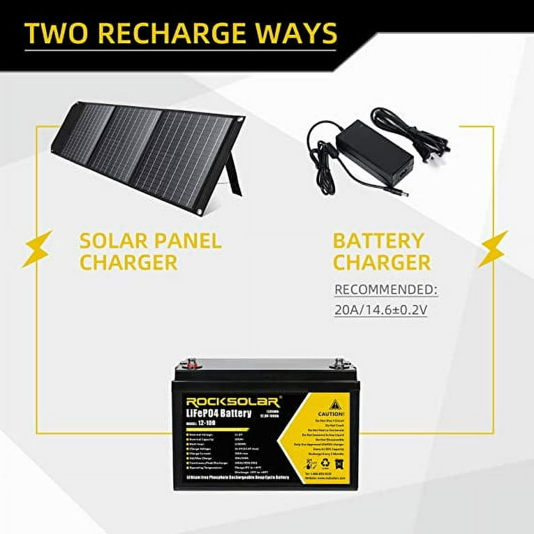 Redodo 48V 100Ah LiFePO4 Lithium Battery 4800Wh for Solar RV Off