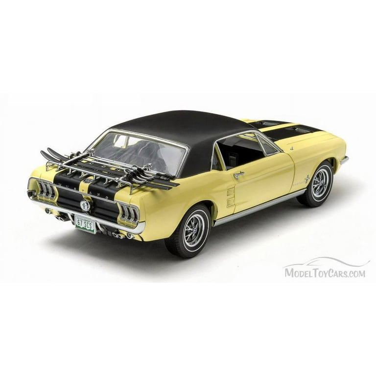 1967 Ford Mustang Coupe Breckenridge Yellow with Black