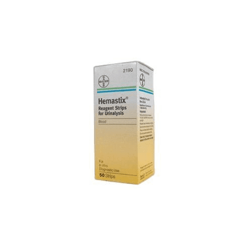 Hemastix Reagent Strips for Urinalysis, Tests for Blood in Urine - (Pack of 2)