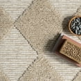 thumbnail image 6 of nuLOOM Marissa High/Low Diamond Tassel Area Rug, 8' 10" x 12', Ivory, 6 of 9