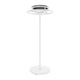 thumbnail image 6 of White 360° Rotatable Round Clothing Rack Floor Standing Clothes Hanging Rack Garment Display, 6 of 13