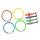 thumbnail image 3 of 8 anillos de pez para piscina, juguetes submarinos, accesorios para deportes acuáticos 13x4cm, 3 of 9