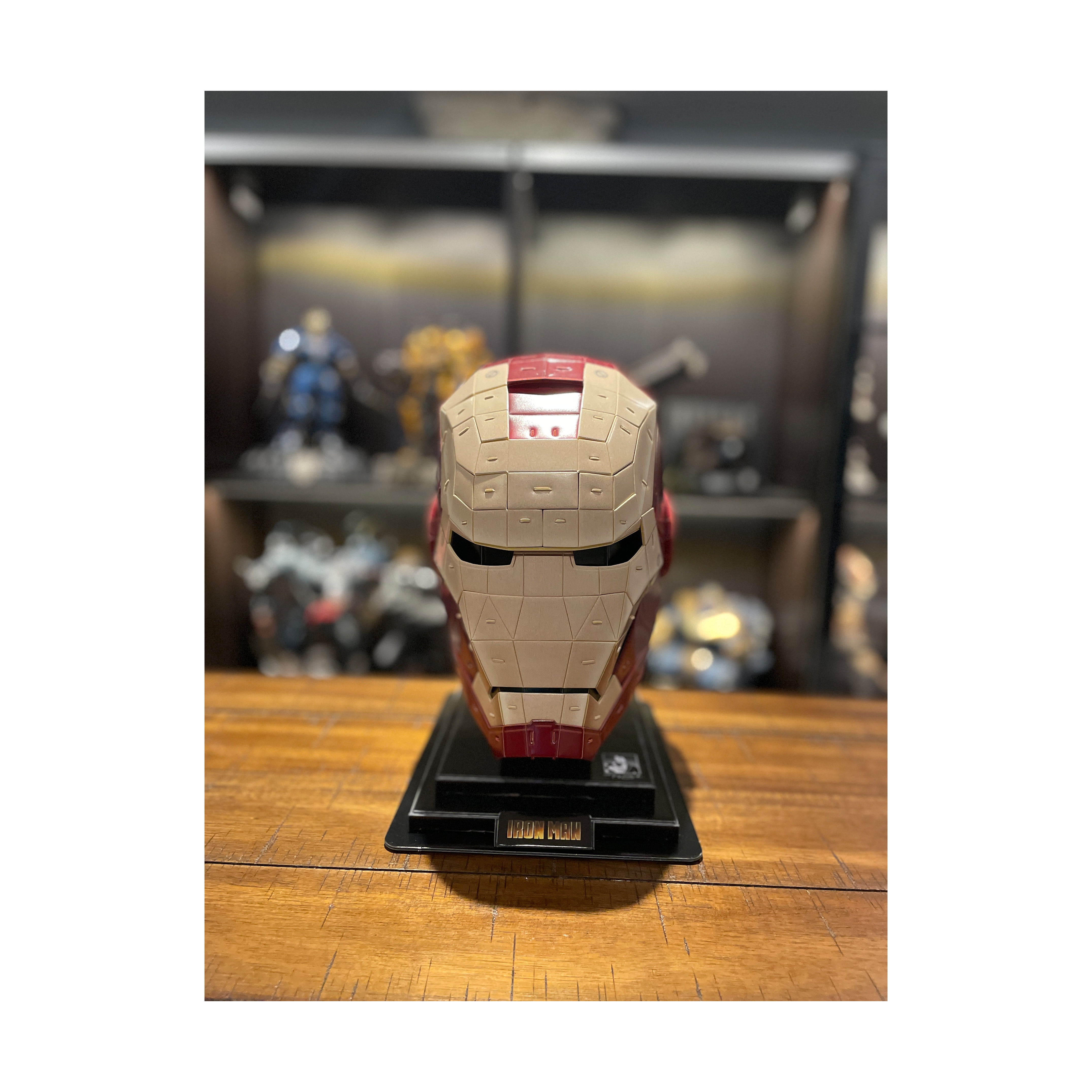 iron man helmet 3d puzzle Spin Master 4D Build Marvel Infinity Saga Model Kit The officially licensed puzzle comes with 92 precision How to Build Original 3d