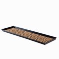 thumbnail image 3 of Black Metal Boot Tray with Diamond Coir and Rubber Insert, 3 of 9