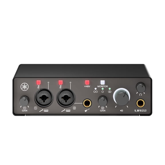 Interfaz de Audio Yamaha UR22MK3 B USB-C 2x2 24-bit/192kHz