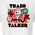 thumbnail image 3 of Toy Story 4 - Forky Trash Talker - Juniors Cropped Cotton Blend T-Shirt, 3 of 5