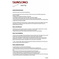 Sunsong 3401117 Power Steering Pressure Line Hose Assembly
