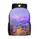 thumbnail image 1 of Easygdp Colorful Purple Cosmos Flower Mochila Versátil y Elegante: Comodidad, Almacenaje y Durabilidad para la Universidad, Trabajo, Viajes y Uso Diario, 1 of 7