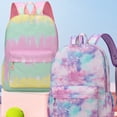 thumbnail image 4 of Lumtrix 3PCS Teens Backpack with Lunch Box Set Gradient Bookbag Lightweight Baypack for Teens & Teens C, 4 of 9