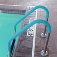 thumbnail image 5 of Outdoor Solutions Inc. Rail Grips Pool Handrail Cover, Pool Ladder Cover, Non-Slip Swimming Pool Handrail Grips, Pool Handle Covers for Inground Pools, 8-ft Teal, 5 of 9