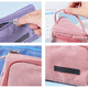 thumbnail image 3 of Estuche, estuche, 3 compartimentos, bolsa de gran capacidad, violeta, 3 of 5