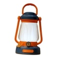 thumbnail image 3 of Linterna de camping, luz de emergencia, luz ambiental, recargable, ligera y versátil. Naranja, 3 of 9