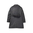 thumbnail image 4 of Isaac Mizrahi Boys Single Breasted Wool Overcoat with Epaulets - Colors, 4 of 4