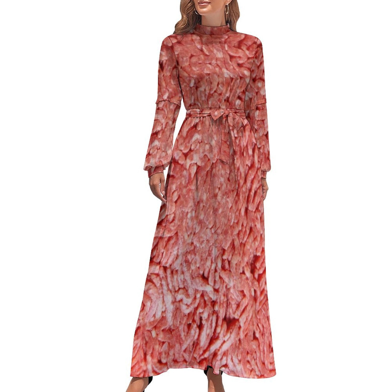 Ground Beef Long Dress Prom gown women's evening dresses
