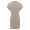 thumbnail image 6 of Women's Fashionable All Buckle V Neck Cold Shoulder Ruffled Sleeve Solid Color Dress plus Size Banquet Dresses after 5 Dresses for Women Evening Backless Dresses for Women Women Dress for Night Womens, 6 of 6