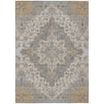 thumbnail image 2 of Addison Rugs Chantille Indoor/Outdoor Traditional Global Silver Machine Washable Rectangle Rug, 5' x 7'6", 2 of 8